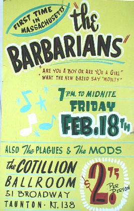 The Barbarians & the Mods poster, 1967